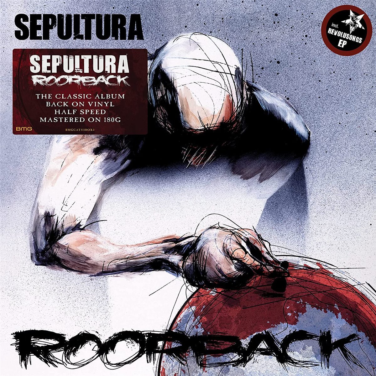 英2LP Sepultura Roorback BMGCAT511BOX3 BMG /00520 Sepultura Roorback 180g 2LP Vinyl Half Speed Mastered