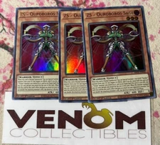 3x (M/NM) - ZS - Ouroboros Sage - BROL-EN026 - Ultra Rare - 1st Edition YuGiOh
