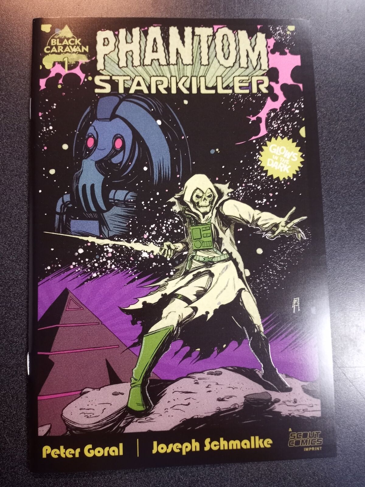 Phantom Starkiller #1 Schmalke Glow in the Dark Variant Comic Book NM