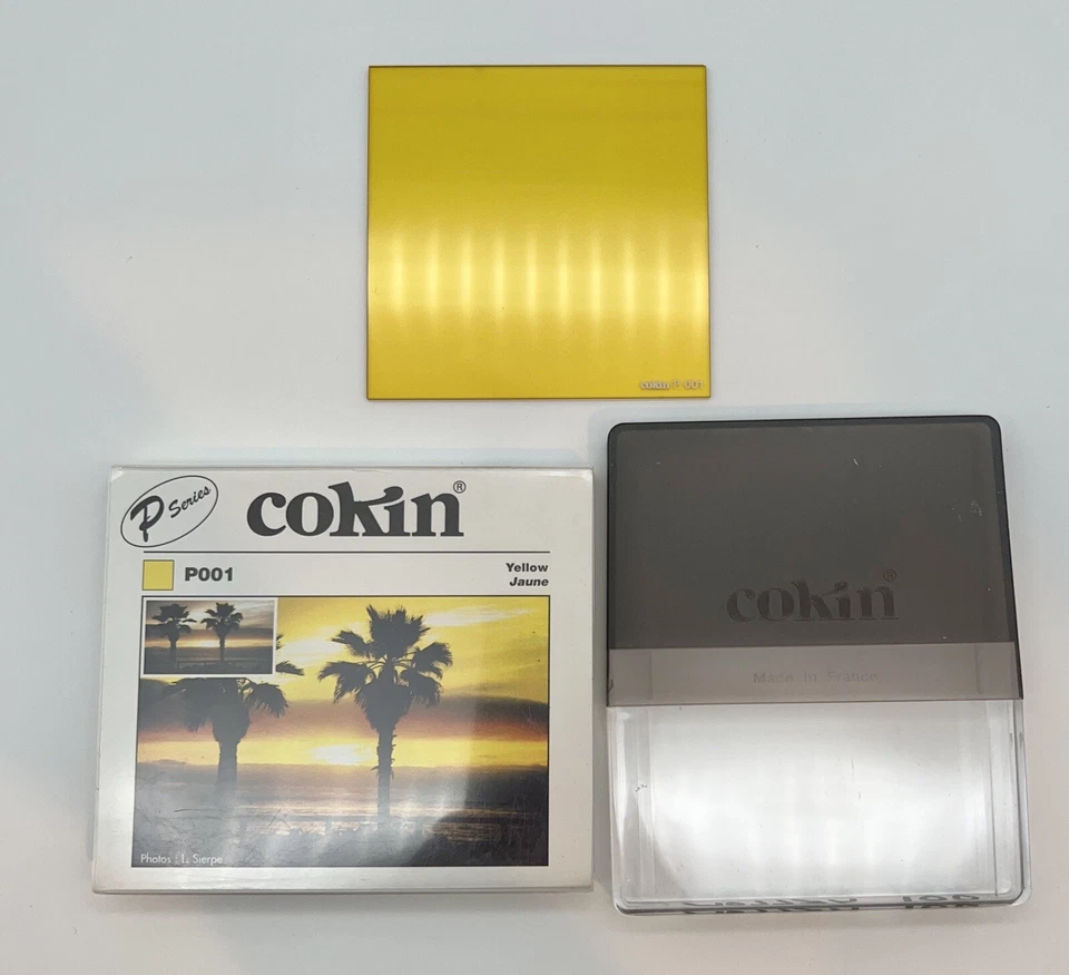 COKIN P 001 1/3 Yellow + Case - Image 2 of 2