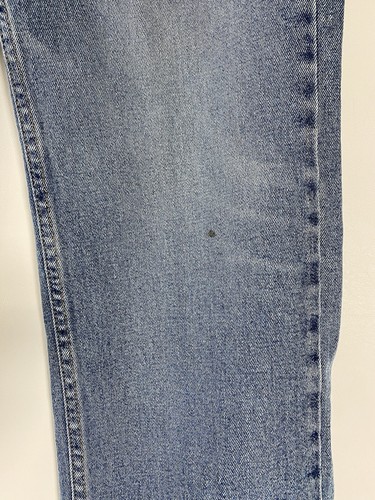 Levi's Strauss 505 Blue Jeans Mens W30 L32 Straight Leg - Picture 4 of 6