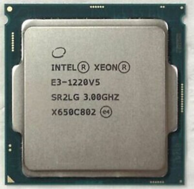 Intel Xeon E3-1220V5 3.00 GHz SR2LG Quad Core Processor * With Free Shipping*