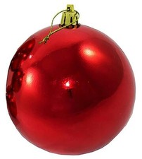 Gro&szlig;e Weihnachtskugeln Kunststoff Au&szlig;en wetterfest Christbaumkugeln Baumkugeln