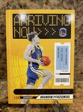 2023-24 Hoops Brandin Podziemski #15 Golden State Warriors Arriving Now