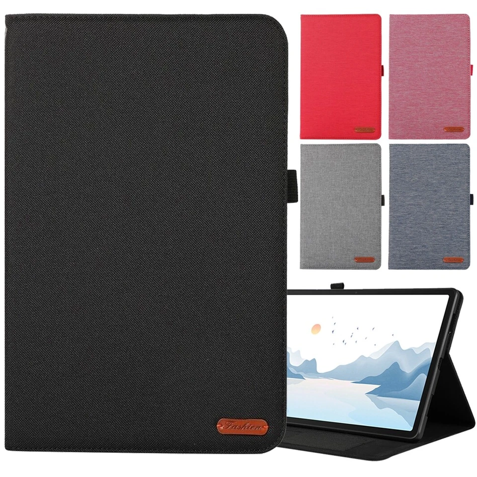 Funda para Tablet Lenovo Tab P12 12.7 pulgadas 2023 Tela Textura Folio Soporte Cubierta Foto 2 de 4