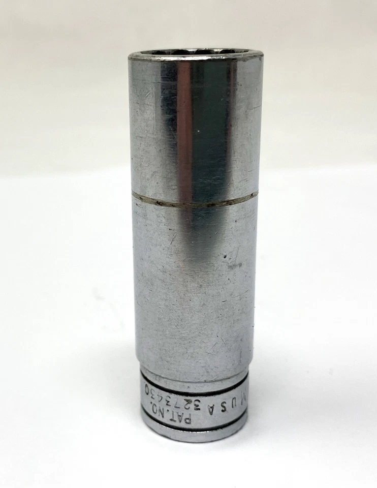 SNAP ON 3/8 IN DRIVE 12 POINT METRIC 14 MM FLANK DRIVE DEEP SOCKET SFM14 SF14M - Image 3 of 4