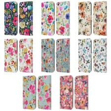 OFFICIAL NINOLA SPRING FLORAL LEATHER BOOK WALLET CASE FOR APPLE iPOD TOUCH MP3