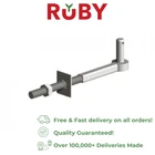 Hook To Bolt 13" Ironmongery Field Gate Hanging Band 19mm Pin For 4-10" Posts