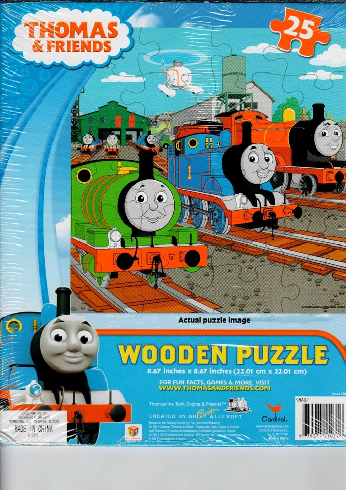 Rompecabezas de madera Thomas & Friends 25 piezas, cardenal, nuevo/sellado Foto 2 de 4