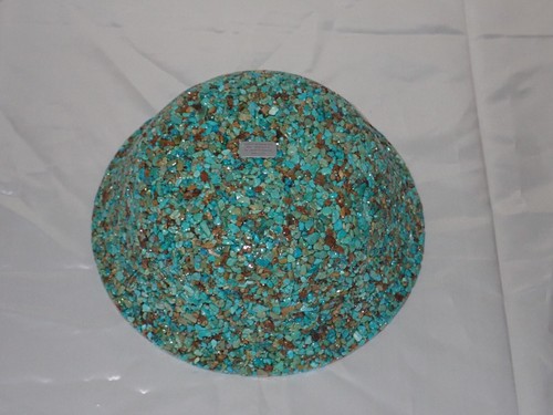 Jay King Mine Finds Turquoise Nugget Bowl, Rare - Picture 8 of 11