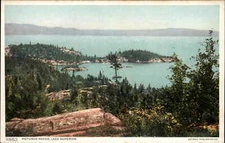 Lake Superior Birdseye View 11863 Detroit Publishing c1910 Postcard