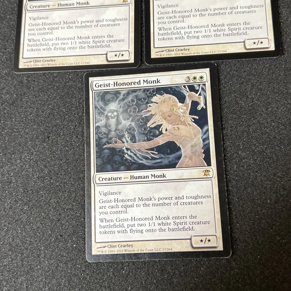 Geist-Honored Monk Magic The Gathering Mtg Rare Innistrad Card 3 - Image 3 of 4