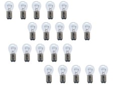 20x Rücklicht Birne Lampe BAY15D 12V 21/5W E-Geprüft Klar für Roller Motorrad
