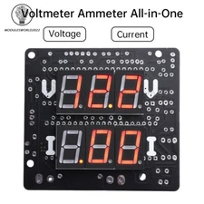 ICL7107 Digital DC Voltage Current Meter Voltmeter Ammeter DC 0-200V 2A Measure