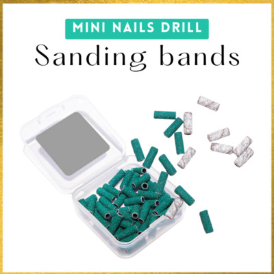 Mini Sanding Band 50 Pcs (Zebra/Green) *Pick Any Grit*