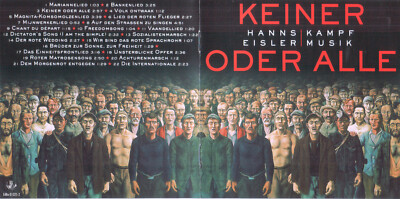 Hanns Eisler Kampflieder Weimarer Republik Agitprop politisches Lied