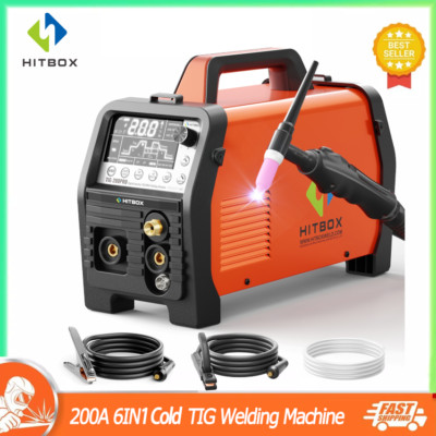 110/220V 200A TIG Welding Machine 6IN1 MMA/Clean Weld /HF/Pulse/SPOT TIG Welder
