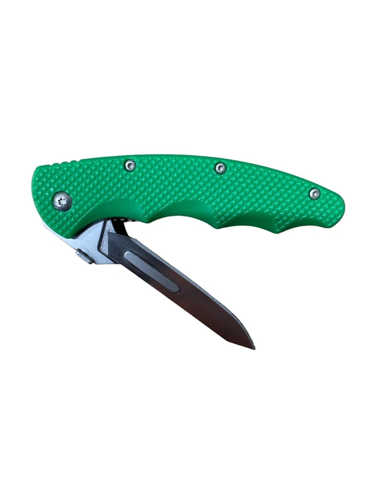 3 HÄUTERMESSER KONVOLUT ~ austauschbar, Darmhaken & feststehend ~ North American Trapper - Bild 2 von 4