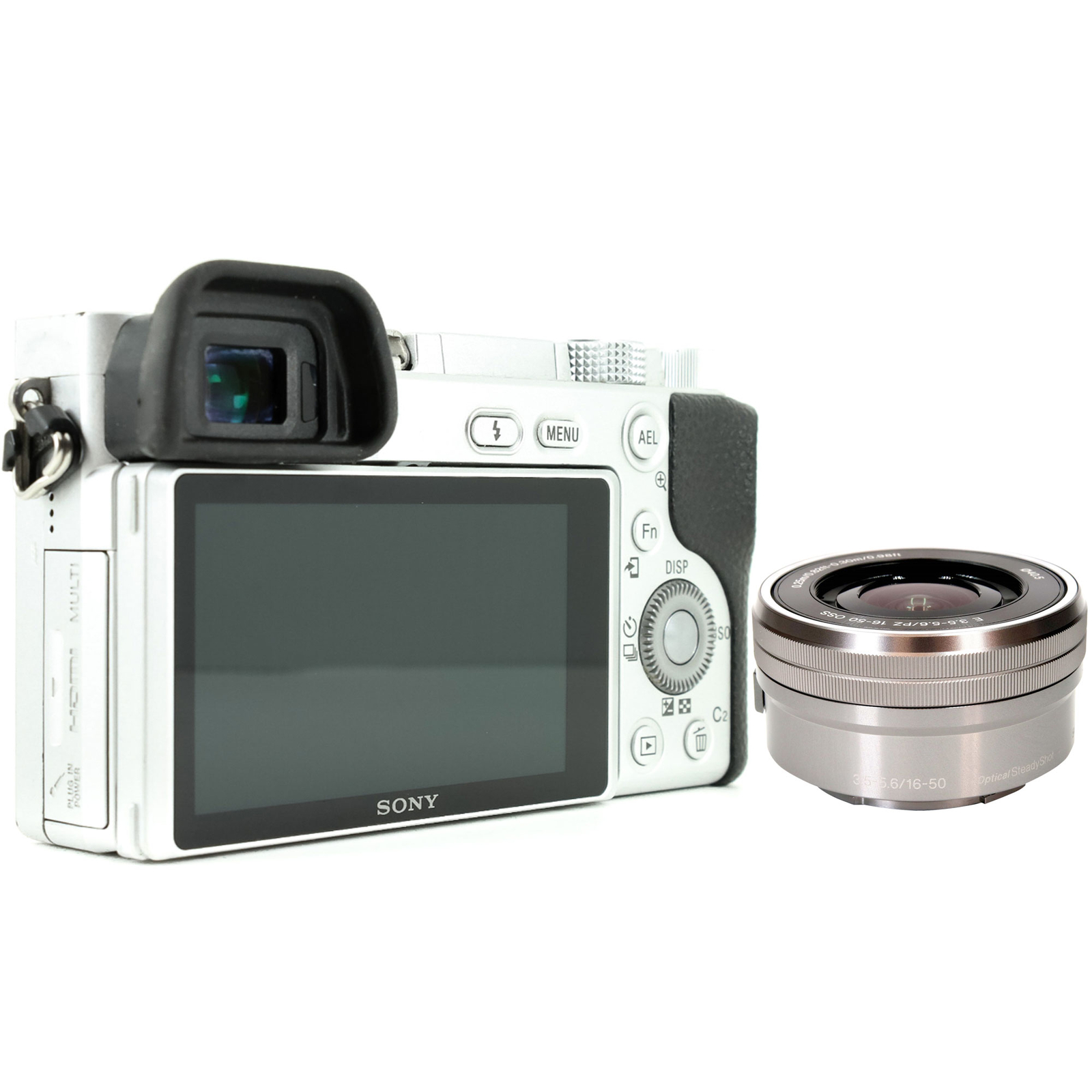 Sony a6100 Mirrorless Digital Camera with 1650mm Lens (White) eBay