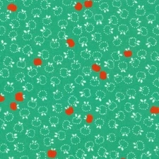 Apple Blossoms Cotton  Robert Kaufman Floral  Small Wishwell By the Yard