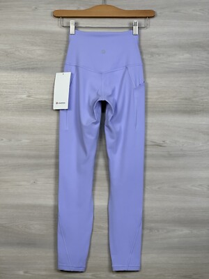 Lululemon Align HR Pant 25” Pockets Double Lined Nulu Size 2