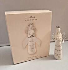 Hallmark 2007 Angel with Heart Holiday Christmas Ornament