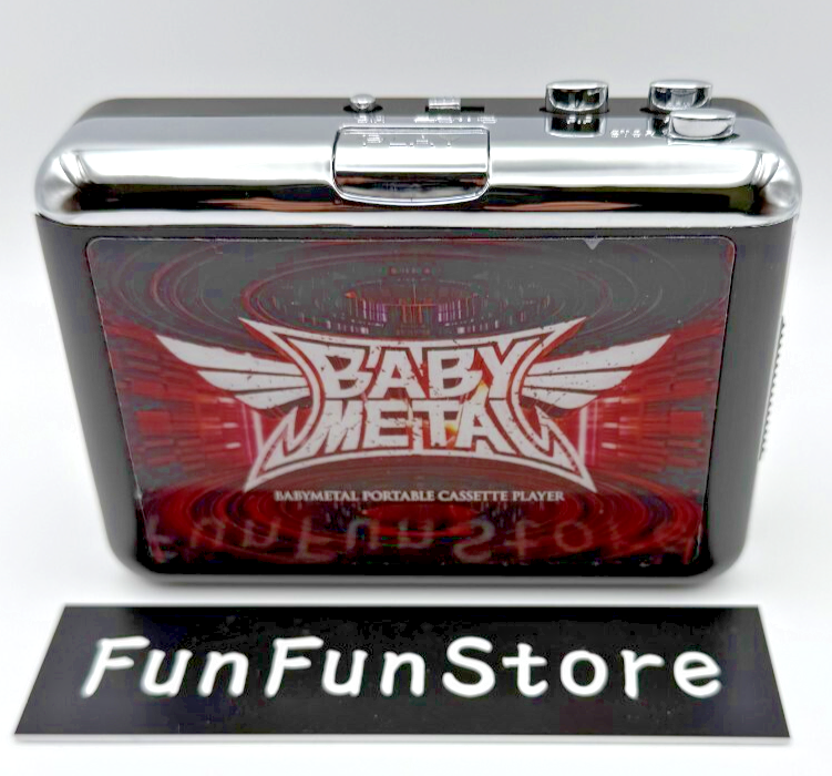BABYMETAL Cassette Tape Set with Portable Player Retro Sound Pack