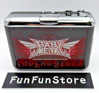 BABYMETAL Cassette Tape Set with Portable Player Retro Sound Pack