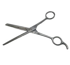 Pair Of 1970s Vintage Farr USA Barber Salon Thinning Shears Scissors