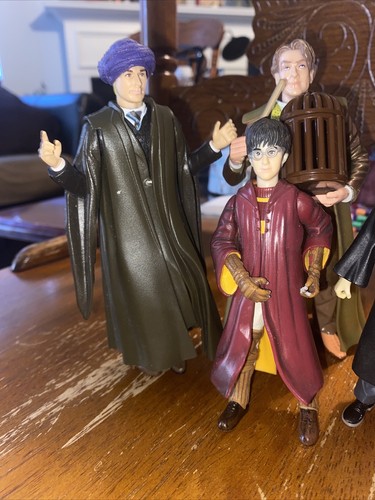 Harry Potter And The Sorcerers Stone Articulated Figures Lot - Picture 2 of 3