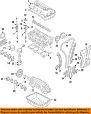 FIAT OEM 16-18 500X EngineTransaxle Engine Parts-Valve Cover Gasket 5047440AC