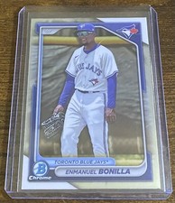 Enmanuel Bonilla 2024 Bowman Prospects Chrome #BCP-53 Toronto Blue Jays