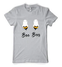 Boo Bees Ghosts Boobies Funny Personalised Adult Unisex T-Shirt