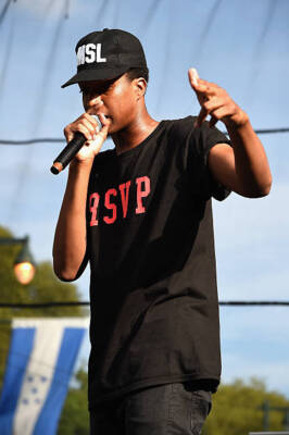 Mike Floss performs on stage during 2015 Budweiser Made in America - Old Photo 1
