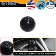 1967-1979 A F Body Impala Nova Black Hurst Dual Gate Shifter Ball Rare Pattern 1967-1979 A F Body Impala Nova Black Hurst Dual Gate Shifter Ball Rare Pattern