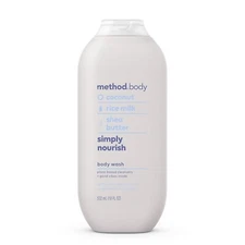 2 PACK Method Body Wash, Simply Nourish, 18oz