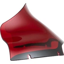 KLOCK WERKS KWW-01-0670 Kolor Flare Sport Windshield- 9" - Red - FLTR 15-23