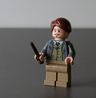 Neu: Lego Minifigur Harry Potter: Remus Lupin (Aus Modell 75955)