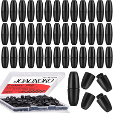 100PCS Breakaway Clasps for Jewelry Making - 25Mm Safety Lanyard Clasps, Black P