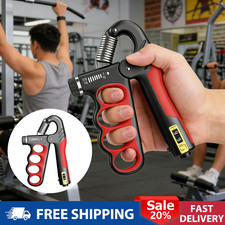 Hand Grip Strength Power Trainer Gripper Strengthener Gym Exerciser Hard Trainer