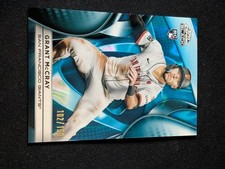 2025 Topps Chrome Black - Grant McCray #48 Blue Refractor /150 (RC)