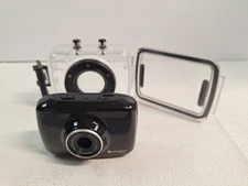 Ematic Action Camera EYHJ620BL with Waterproof Case