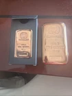 !!GERMANIA Mint 10 oz copper Bar .999 Purity, Original Box!!! Still Sealed!!!
