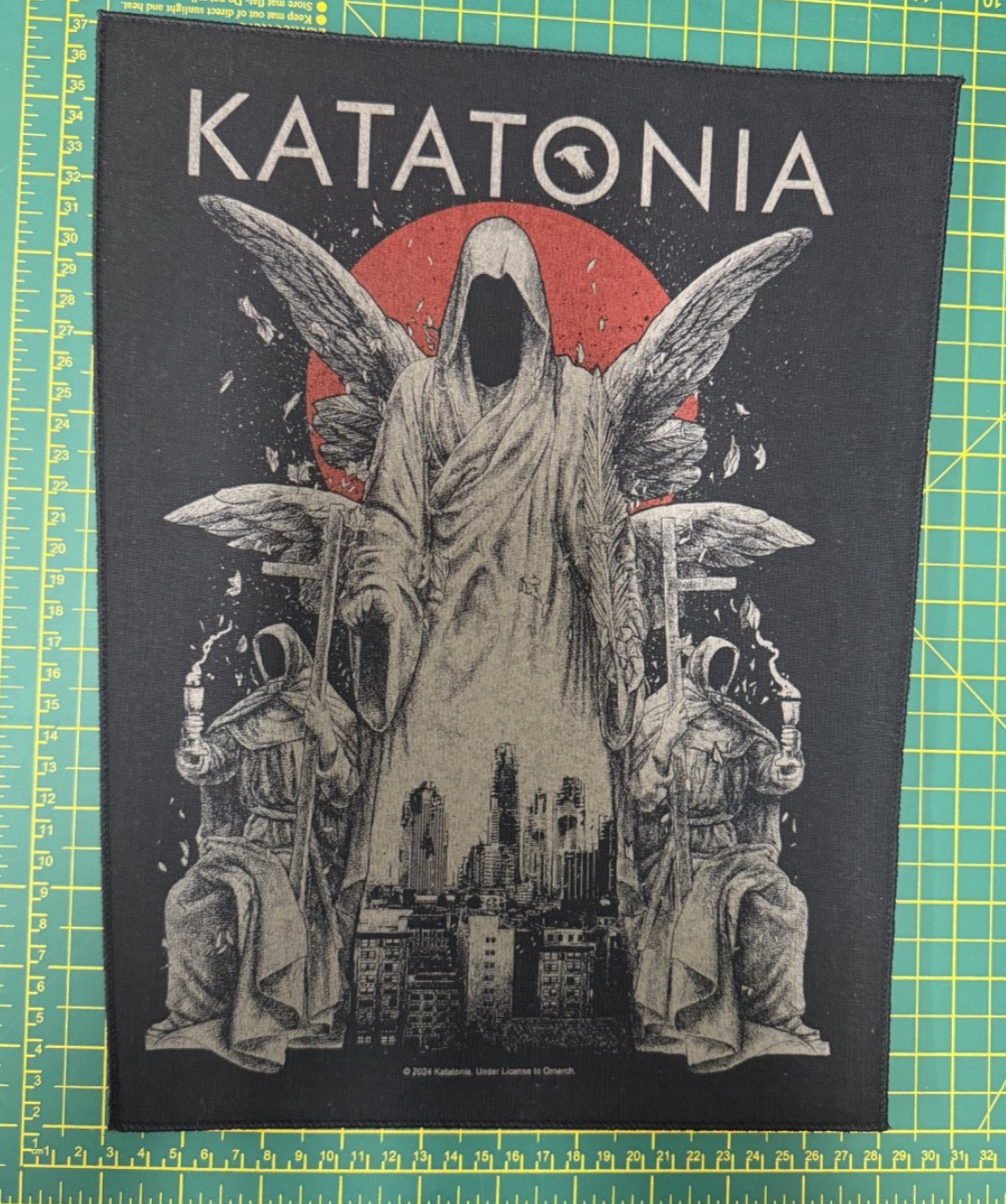 Katatonia Night Is The New Day Large Printed Back Patch Officially Licensed