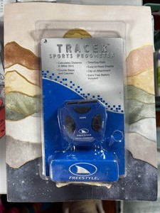 Vintage Tracer Freestyle Sports Pedometer New in Package Clip On