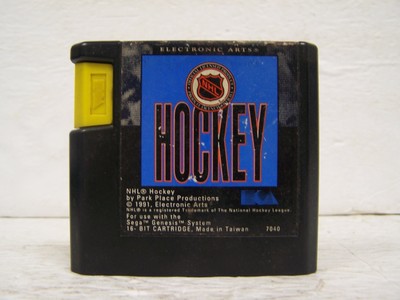 EA Hockey (Sega Genesis, 1991) Cart Only