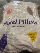 FluffCo Zen Fluff Pillow - Down Alternative - Standard/Queen Bed Pillow