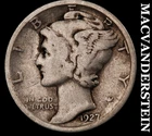 1927-S Silver Mercury Dime - Scarce  Better Date  No Reserve  #K1334