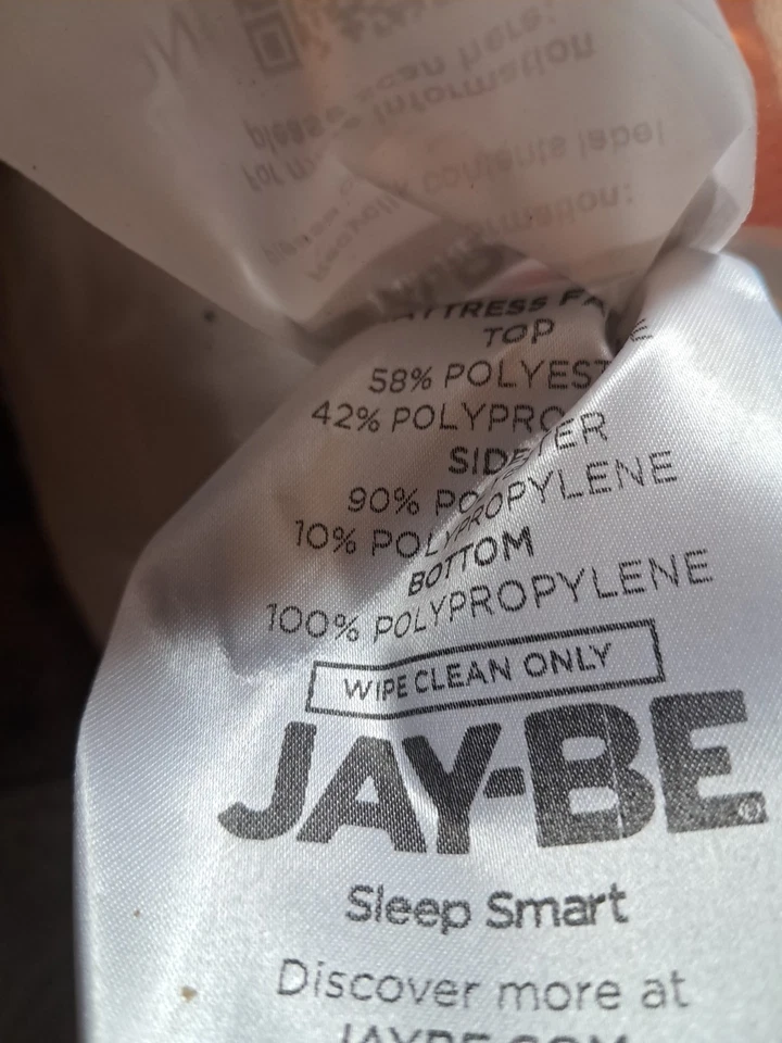 Colchón Jay-be para niños pequeños, dormir inteligente Foto 4 de 4