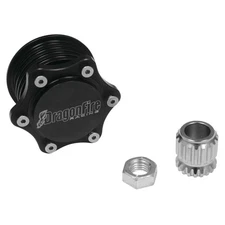 DragonFire Racing Quick-Release Hub Kit - Black - Arctic Cat 04-1049